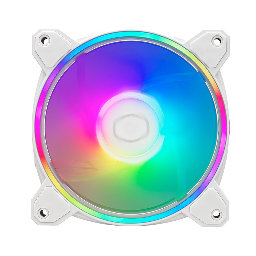 Cooler Fan Masterfan Mf120 Halo 2 White Cooler Master