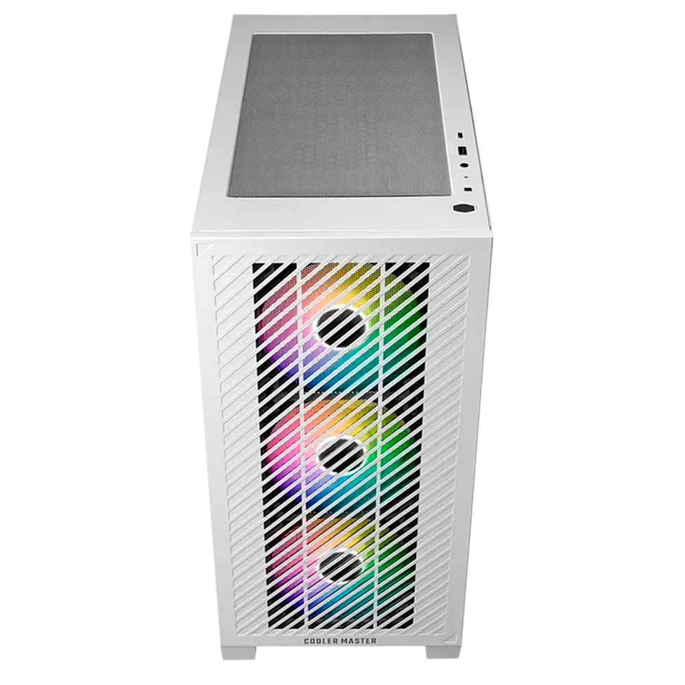 Gabinete Elite 301 Tg Argb White Cooler Master