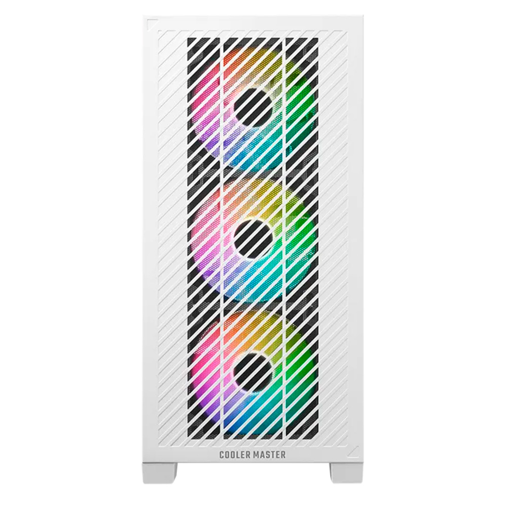 Gabinete Elite 301 Tg Argb White Cooler Master