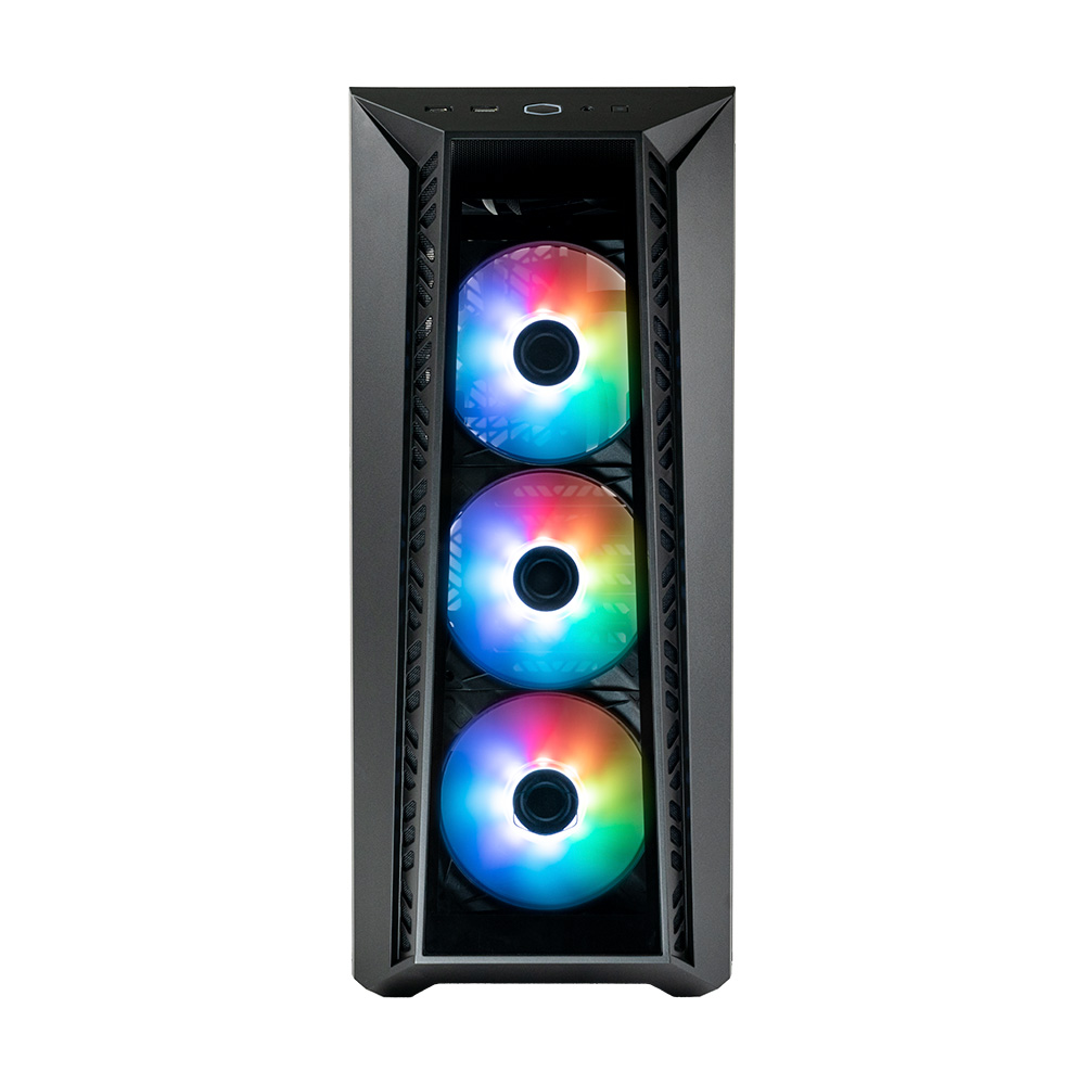 Gabinete Masterbox 520 Tg Argb Black Cooler Master