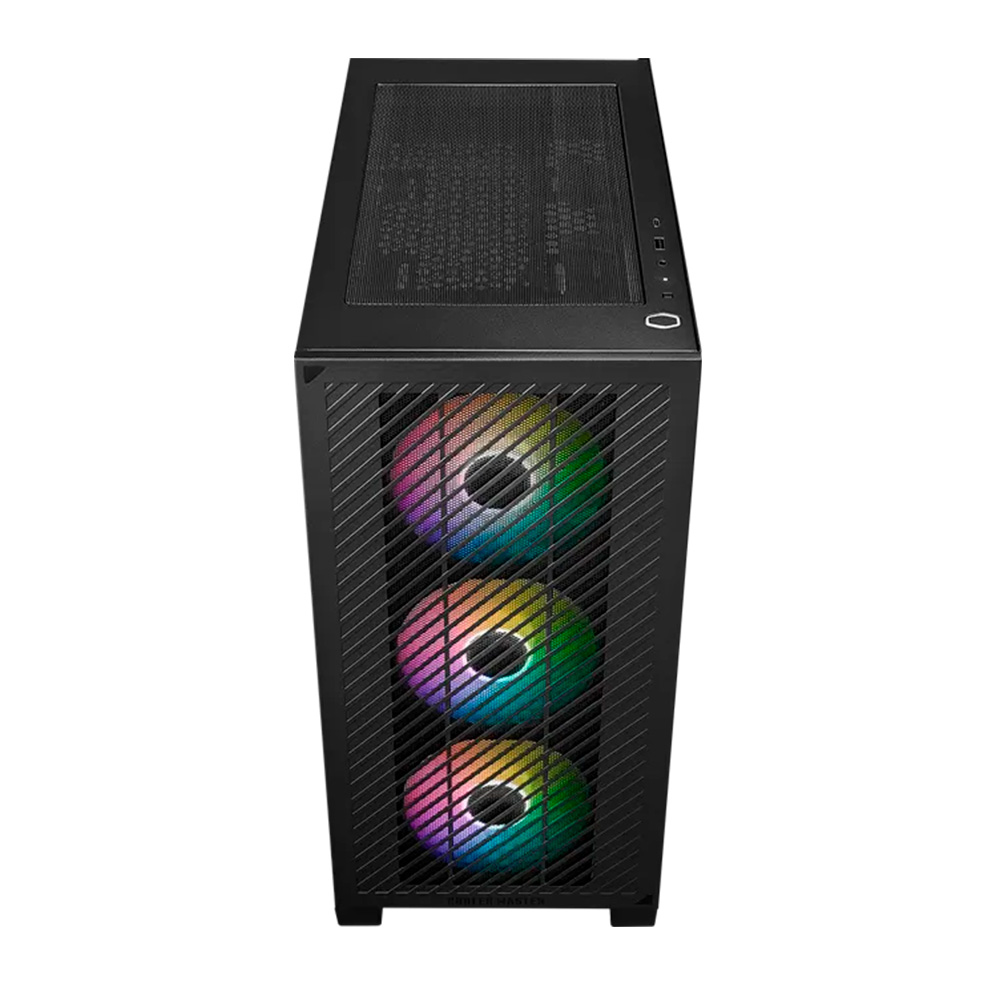 Gabinete Elite 301 Tg Argb Black Cooler Master