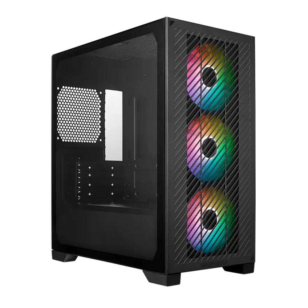 Gabinete Elite 301 Tg Argb Black Cooler Master