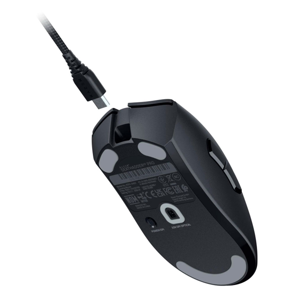 Mouse Razer Deathadder V3 Pro Black + Hyperpolling Wireless