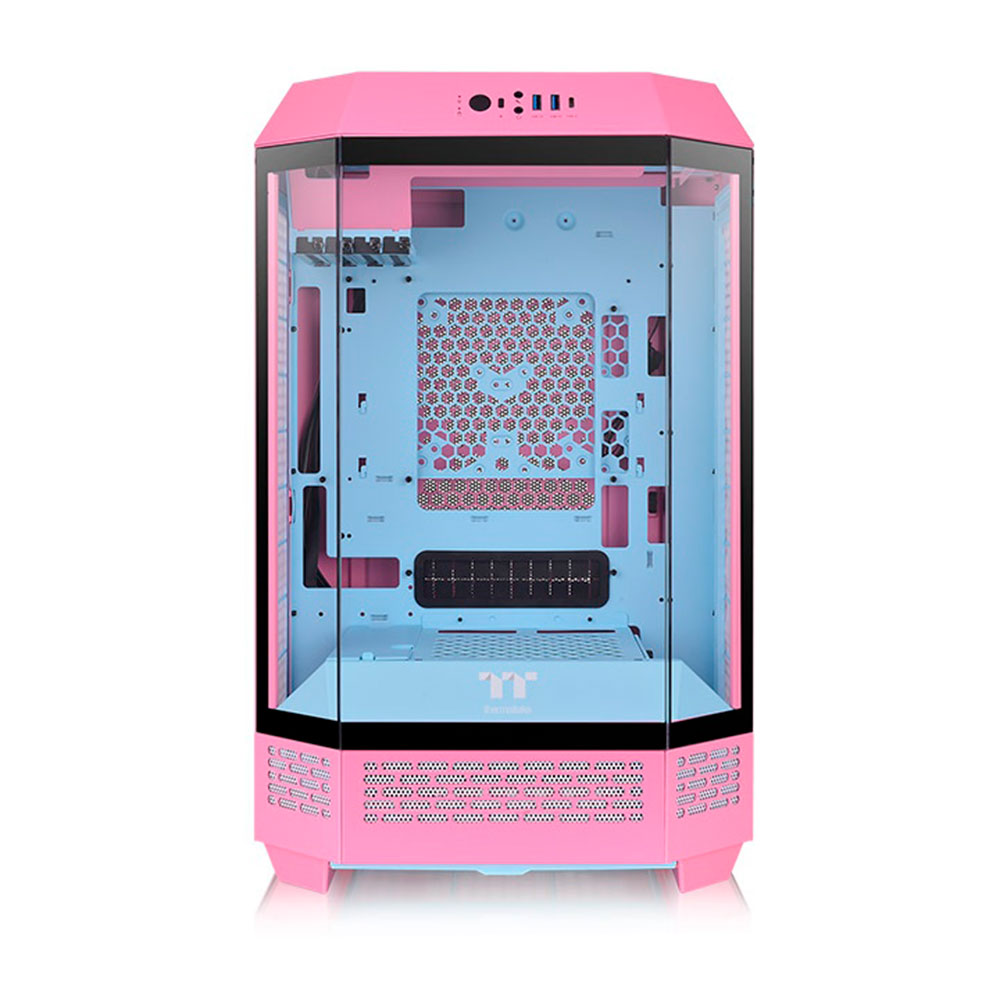 Gabinete The Tower 300 Bubble Pink Tg Fan X2 Thermaltake