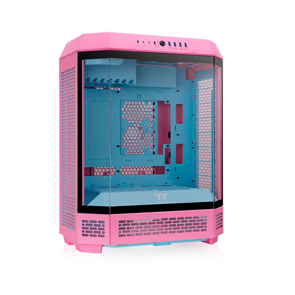 Gabinete The Tower 600 Bubble Pink Tg Fan X2 Thermaltake