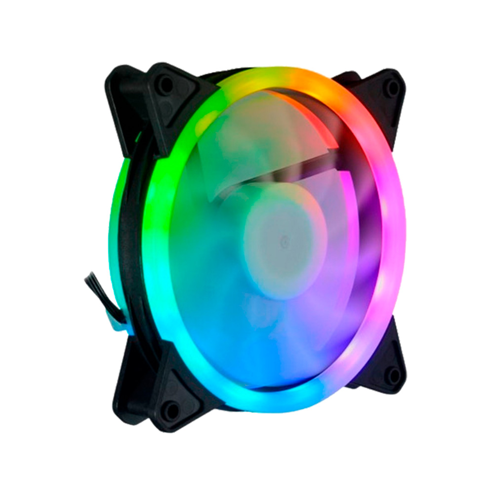 Cooler Fan 120mm Doble Strip Argb Falcom