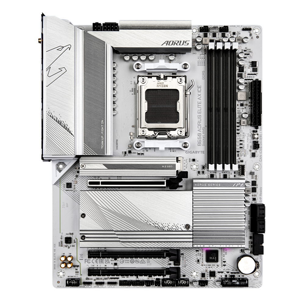Mother B650 Aorus Elite Ax Ice Gigabyte Am5