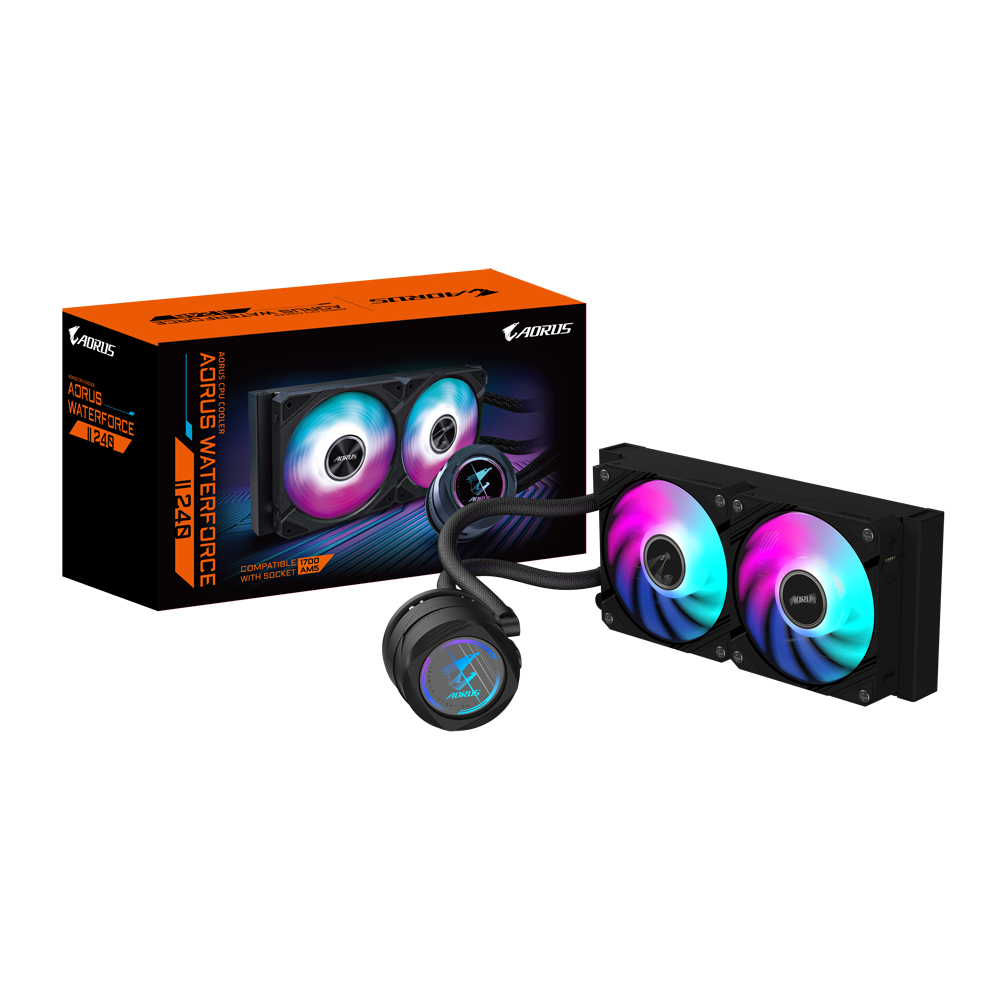 Water Cooling Aorus Waterforce Ii 240 Argb Black Gigabyte