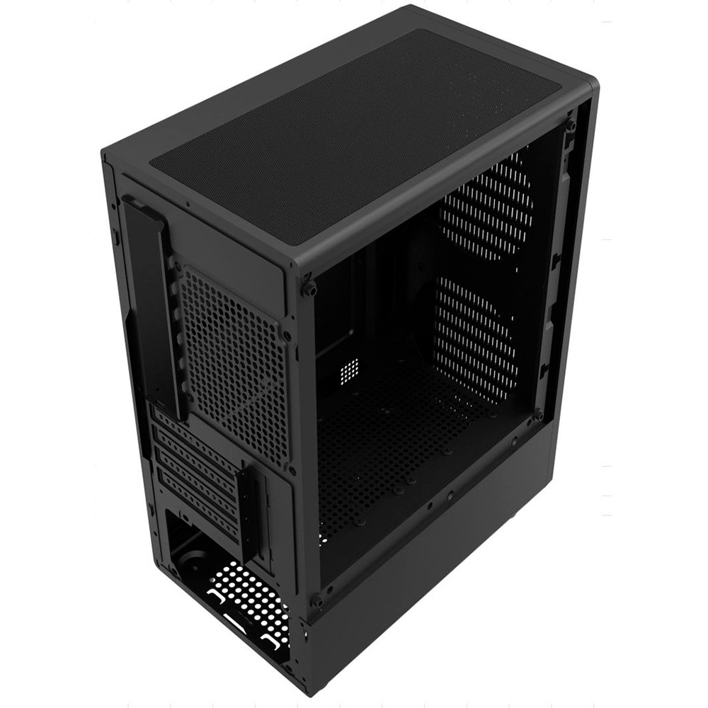 Gabinete M11 Tg Fans X3 Frgb Mesh Black Lnz