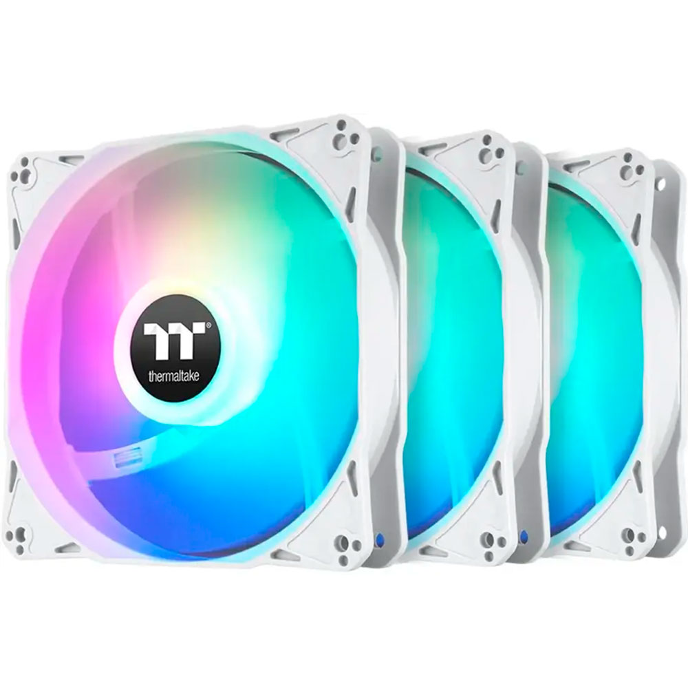 Cooler Fan Le120 Argb Pack X3 White Thermaltake