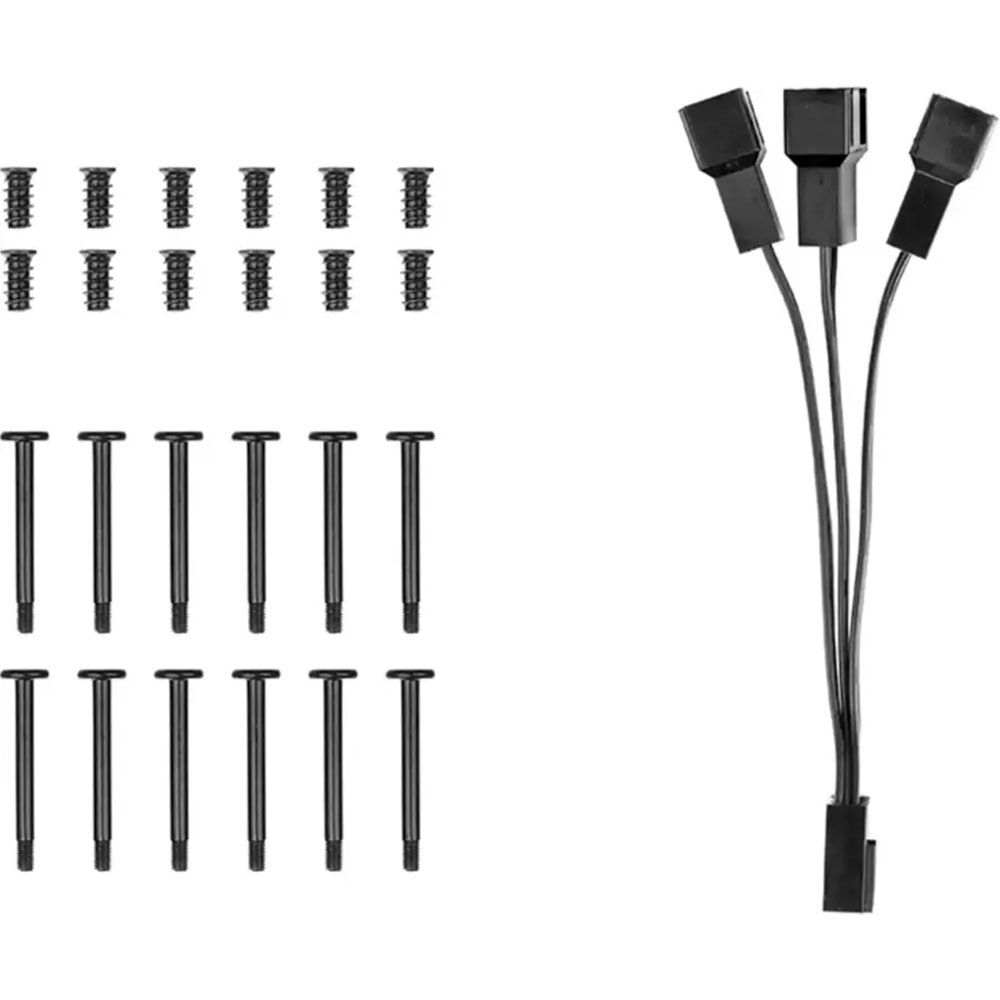 Cooler Fan Le120 Argb Pack X3 Black Thermaltake