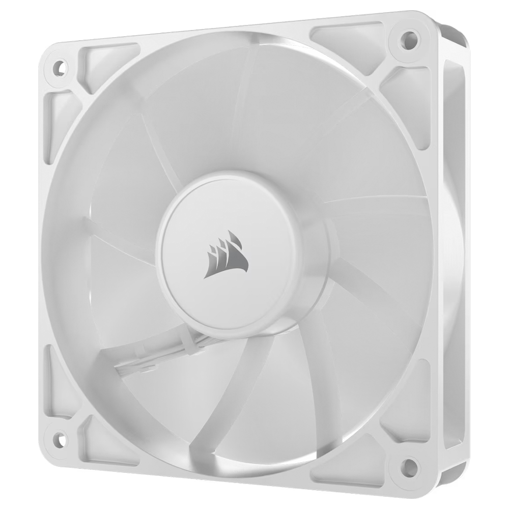 Cooler Fan Rs120 120mm Pwm White Pack 3 Corsair