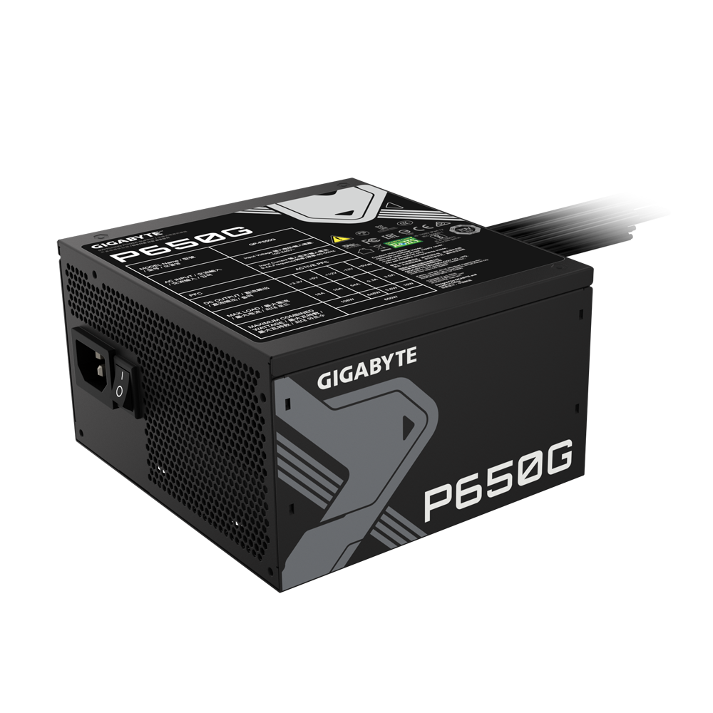 Fuente 650w 80+ Gold P650g Gigabyte