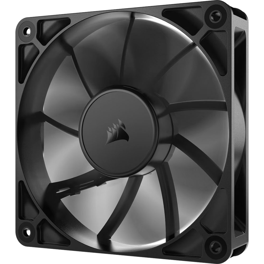 Cooler Fan Rs120 120mm Pwm Black Pack 3 Corsair