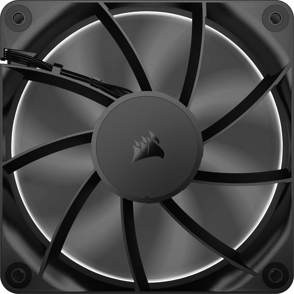 Cooler Fan Rs120 120mm Pwm Black Pack 3 Corsair