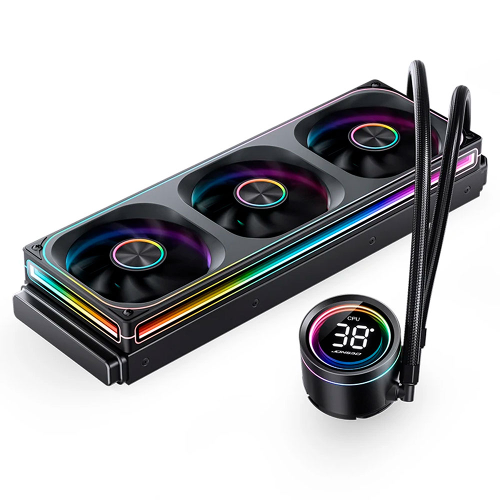 Water Cooling Th-360 Black Argb Display Jonsbo