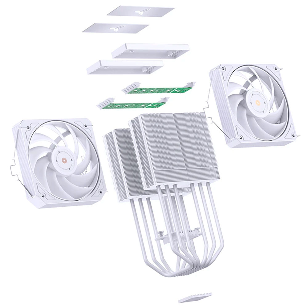 Cooler Cpu Hx6280 White Jonsbo