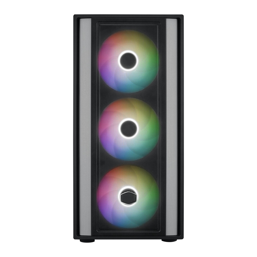 Gabinete Masterbox 600 Tg Fans X4 Argb Black Cooler Master