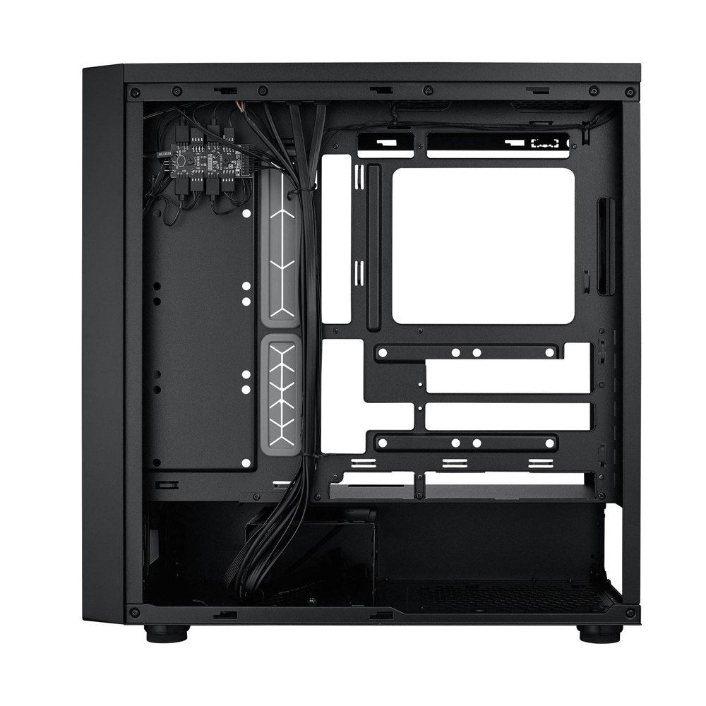 Gabinete Masterbox 600 Tg Fans X4 Argb Black Cooler Master