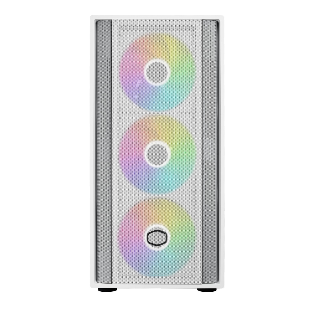 Gabinete Masterbox 600 Tg Fans X4 Argb White Cooler Master