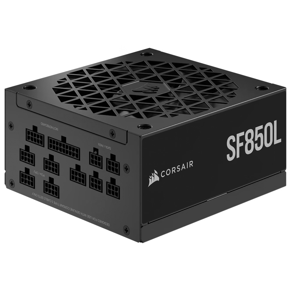 Fuente 850w 80+ Gold Sf850l Sfx Itx Pcie 5.0 Corsair