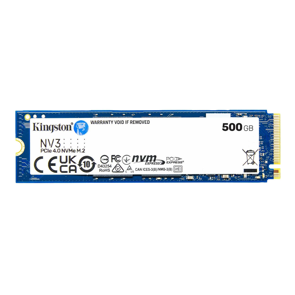 Disco Ssd 500gb M.2 Nv3 Gen4 Kingston