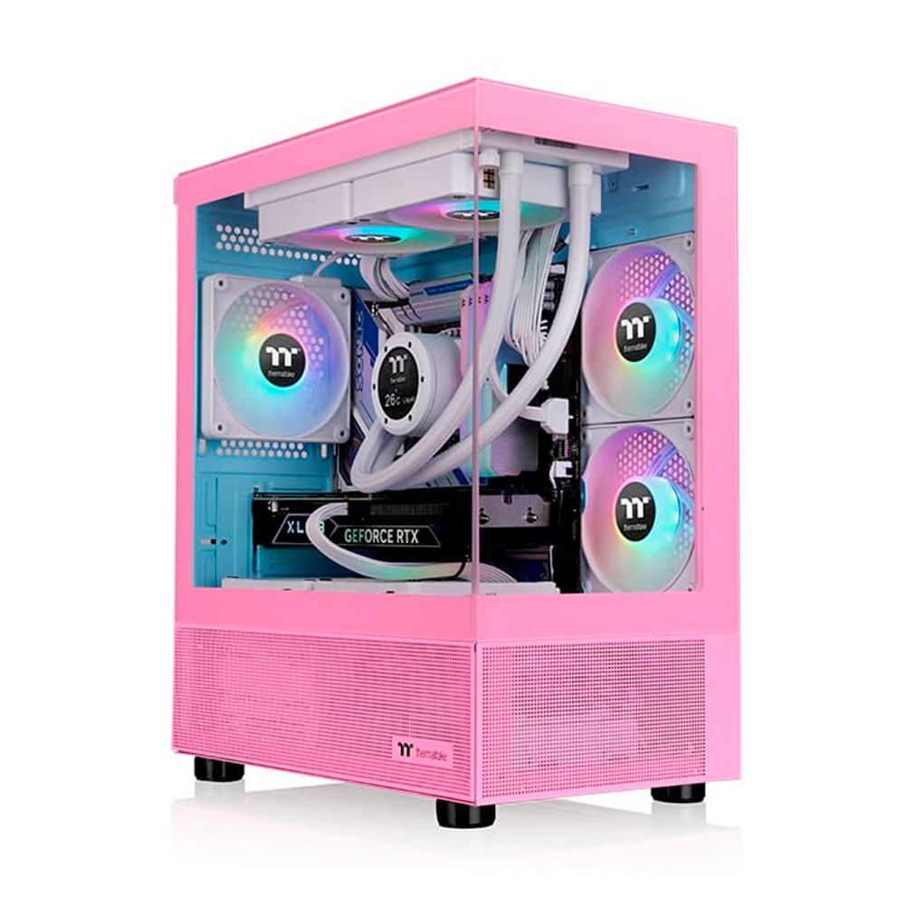 Gabinete View 170 Tg Argb Bubble Pink Thermaltake