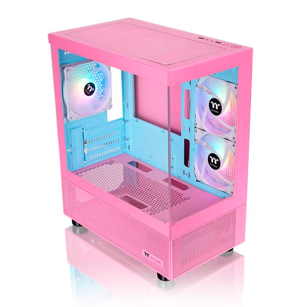 Gabinete View 170 Tg Argb Bubble Pink Thermaltake