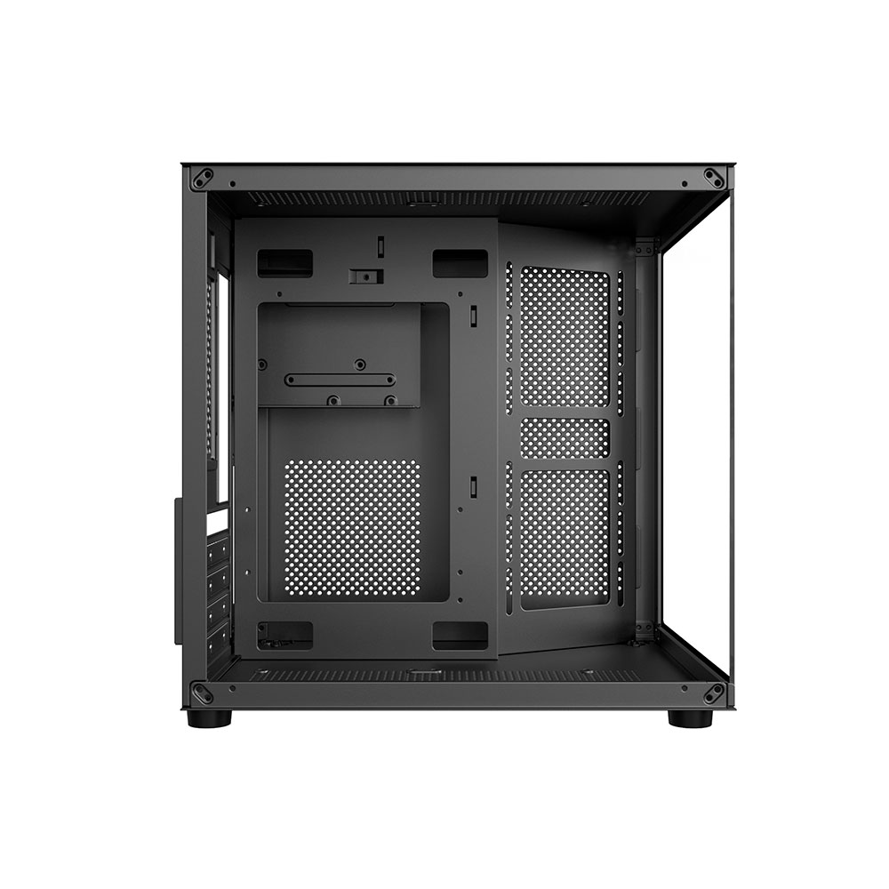 Gabinete A8 Gs-7950 Tg Fans X5 Argb Black Sentey