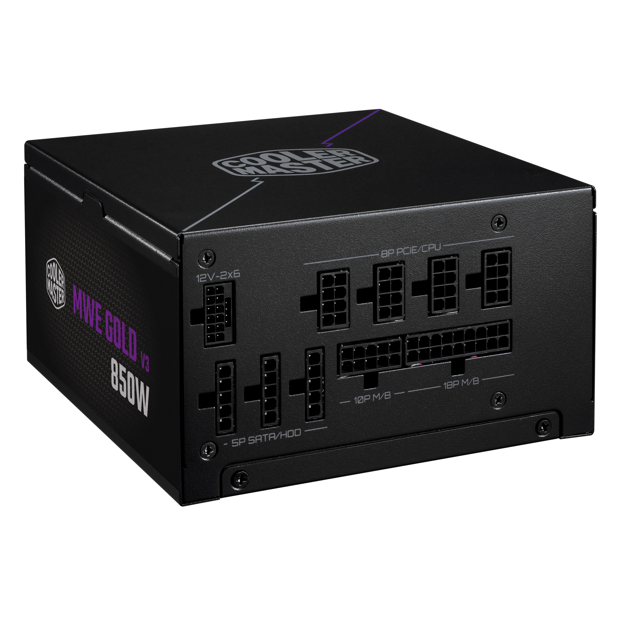 Fuente 850w Cooler Master Mwe V3 80 Plus Gold Atx 3.1 Pcie 5.1