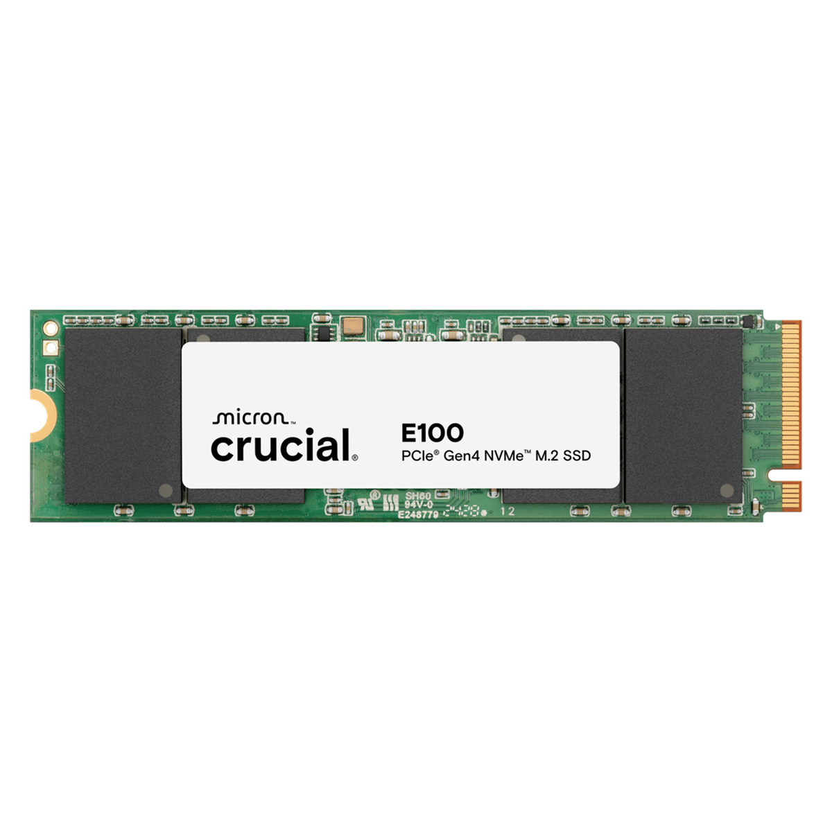 Disco Ssd 480gb E100 M.2 Nvme Gen4 Crucial
