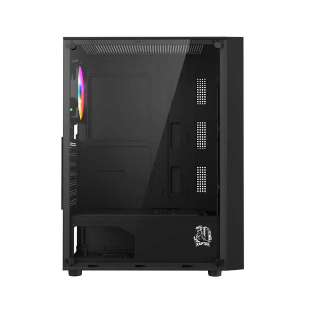 Gabinete Vortex Tg Rgb Black Fan X1 Raptor