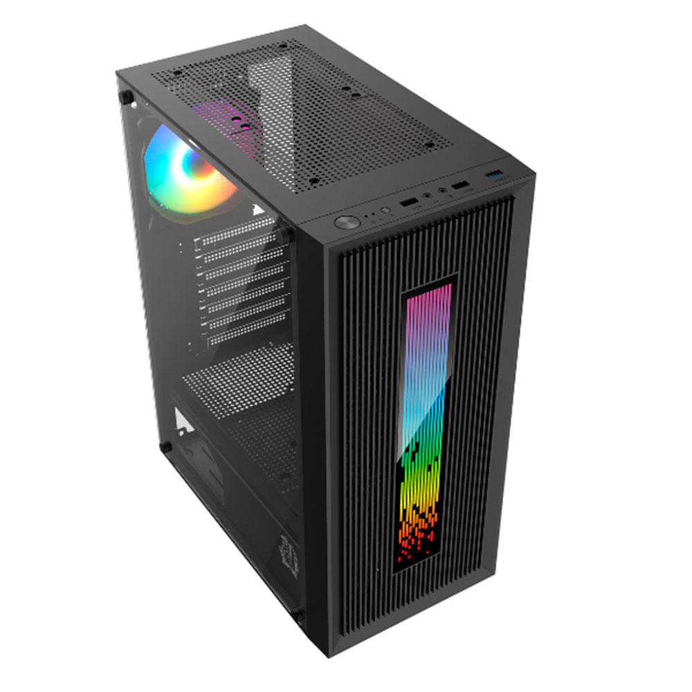 Gabinete Vortex Tg Rgb Black Fan X1 Raptor
