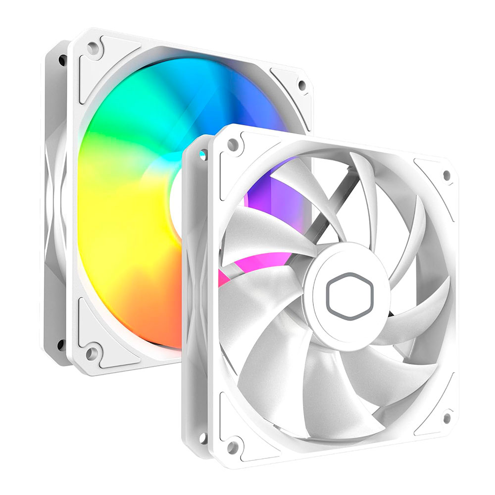 Cooler Fan Masterfan Mf120 Lite Pack 3 Argb White Cooler Master