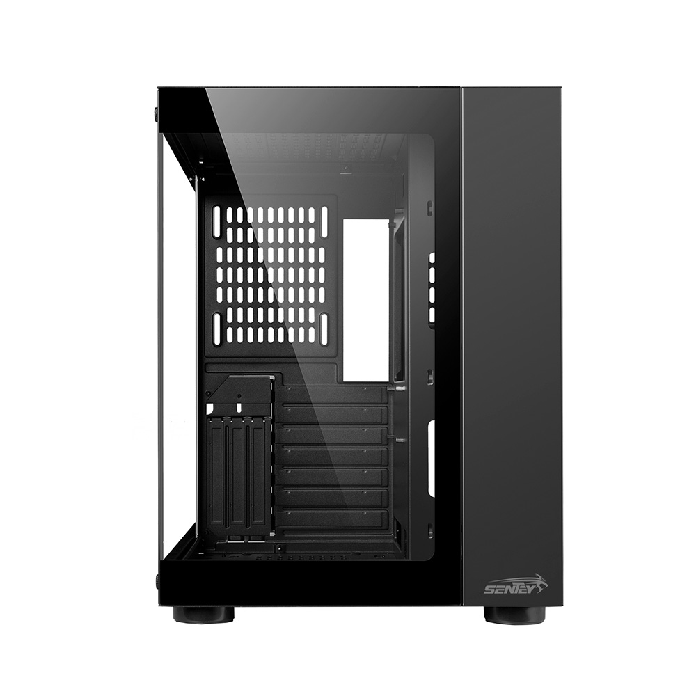 Gabinete A30 Gs-8100 Tg Fans X4 Argb Black Sentey
