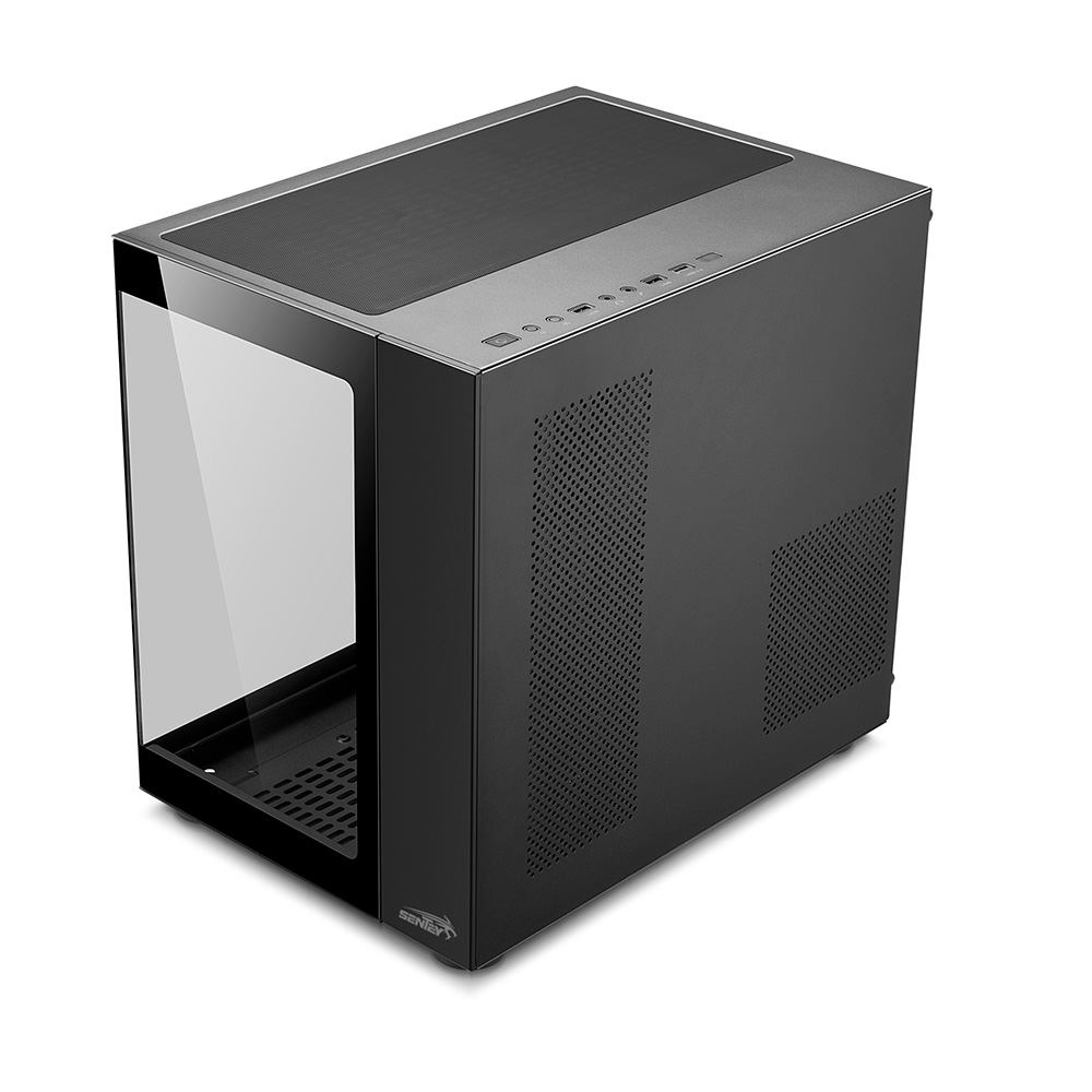 Gabinete A30 Gs-8100 Tg Fans X4 Argb Black Sentey