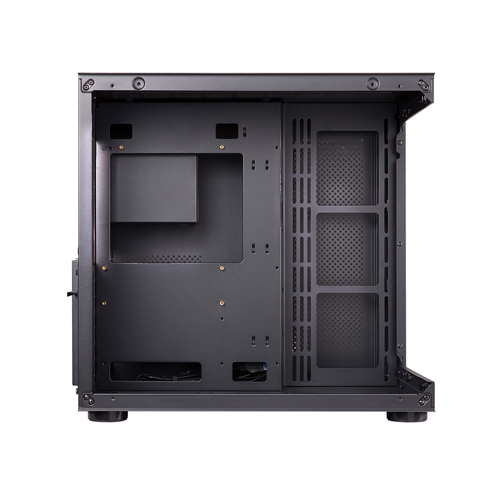 Gabinete A40 Gs-8200 Tg Fans X7 Argb Black Tg Sentey