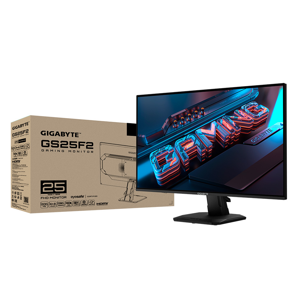 Monitor 25 200hz Ss Ips Fhd Gs25f2 1ms Gigabyte