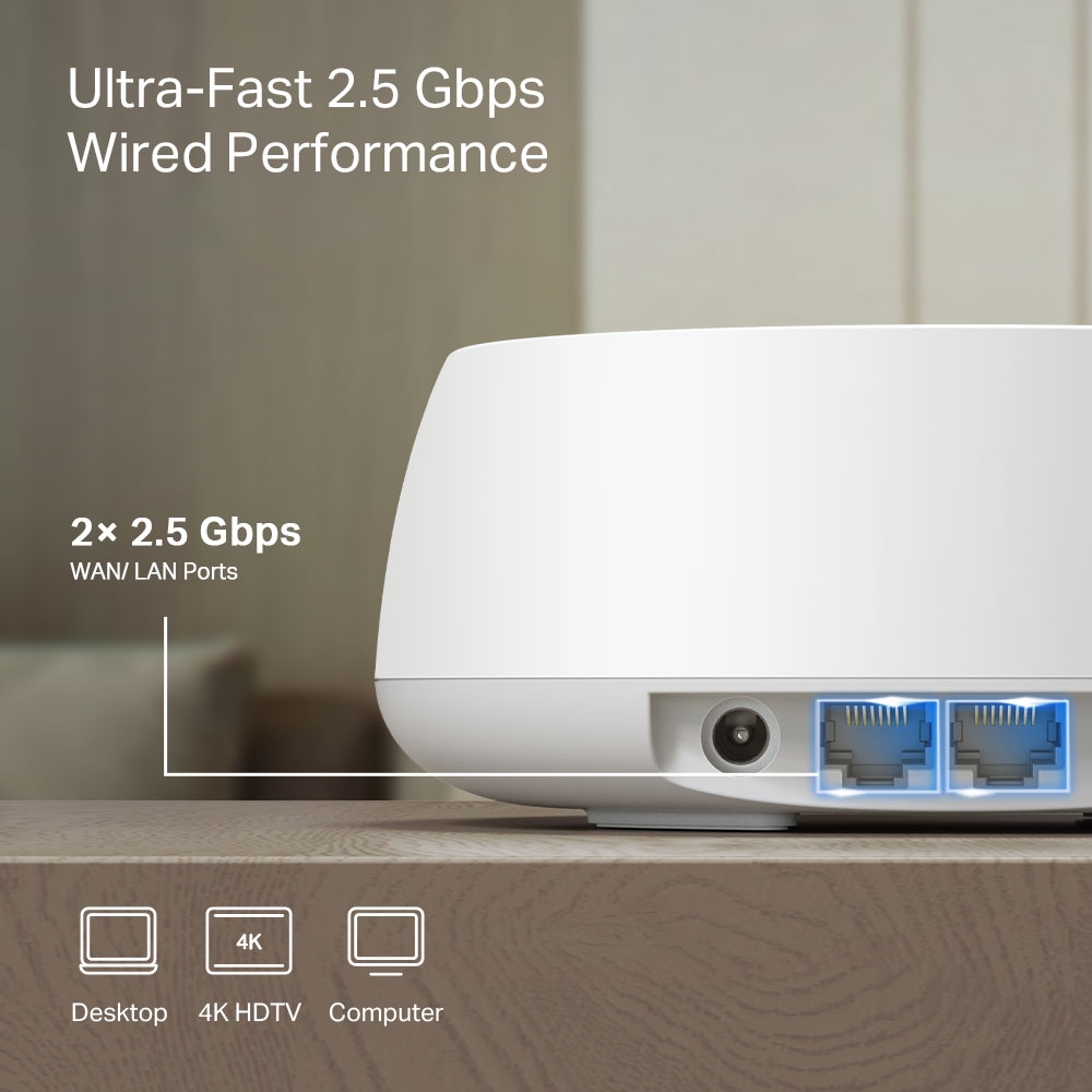 Router Deco Be25 Wifi Mesh Be500 Wifi7 Pack 1 Tp-link