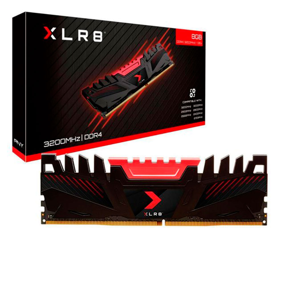 Memoria 8gb 3200mhz Ddr4 Xlr8 Gaming Pny