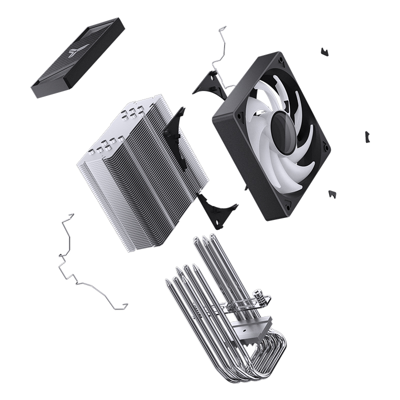 Cooler Cpu Cr-1000 V2 Pro Argb Black Jonsbo