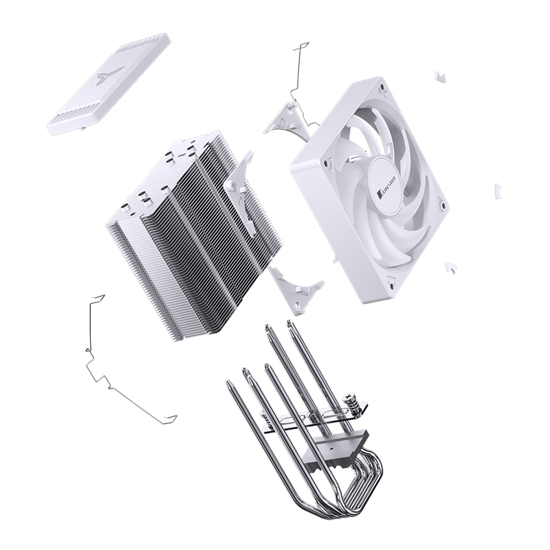 Cooler Cpu Cr-1000 Evo Argb White Jonsbo