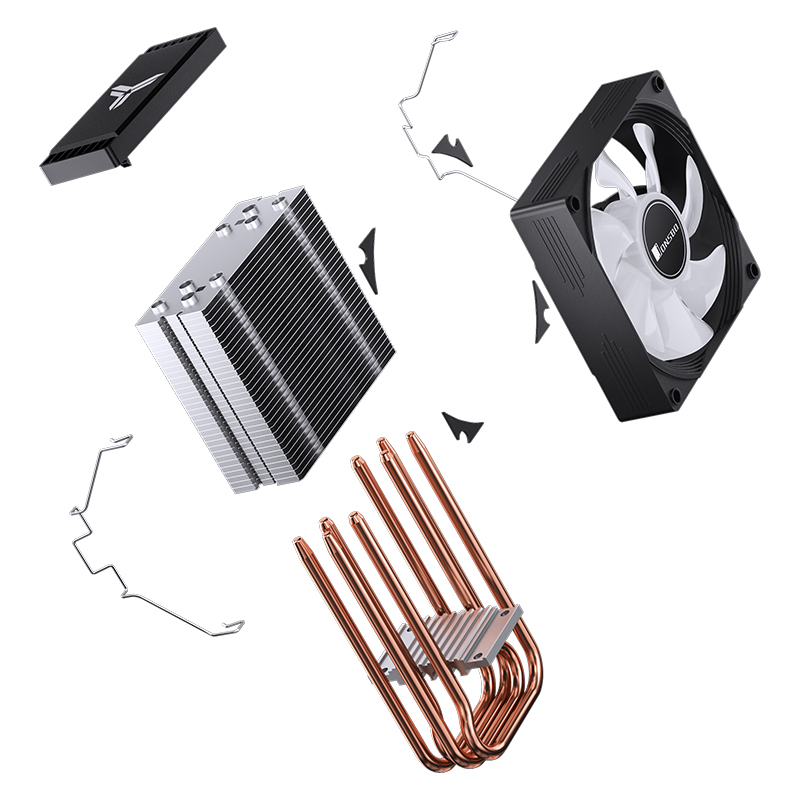 Cooler Cpu Cr-1300 Evo Black Jonsbo