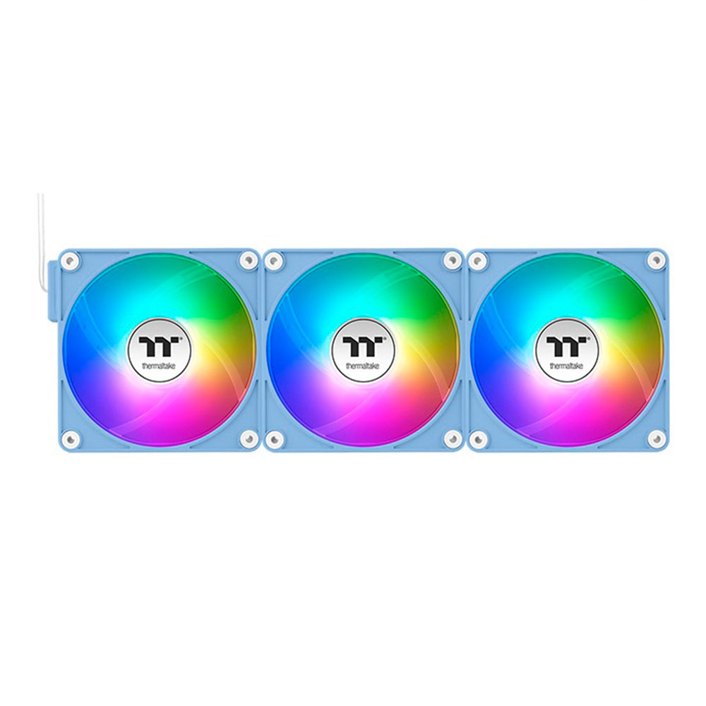 Cooler Fan Ct120 Ex Argb (pack X3) Hydragena Blue Thermaltake