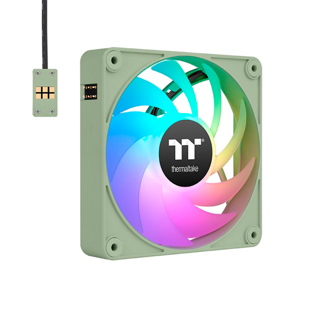 Cooler Fan Ct120 Ex Argb (pack X3) Matcha Green Thermaltake