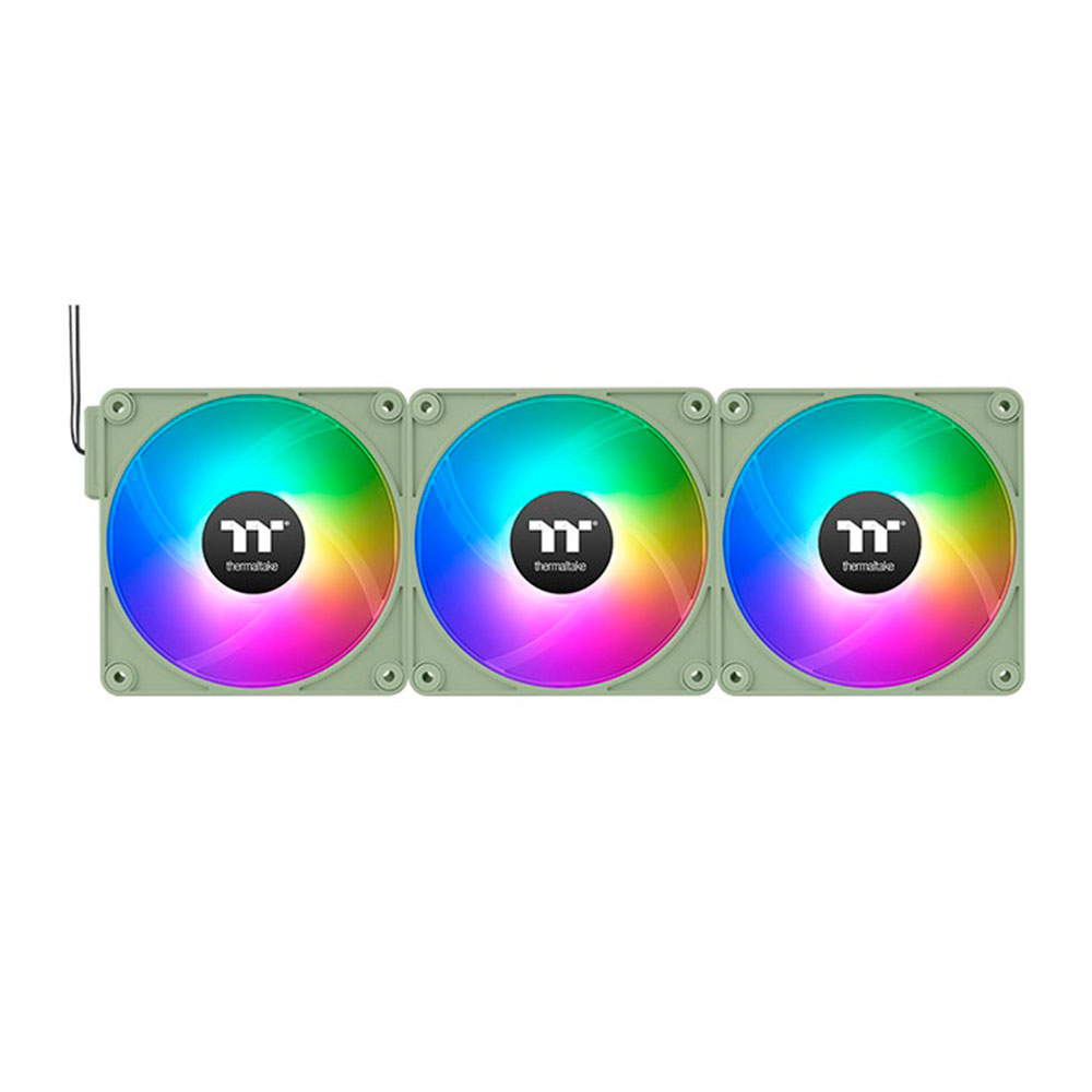 Cooler Fan Ct120 Ex Argb (pack X3) Matcha Green Thermaltake