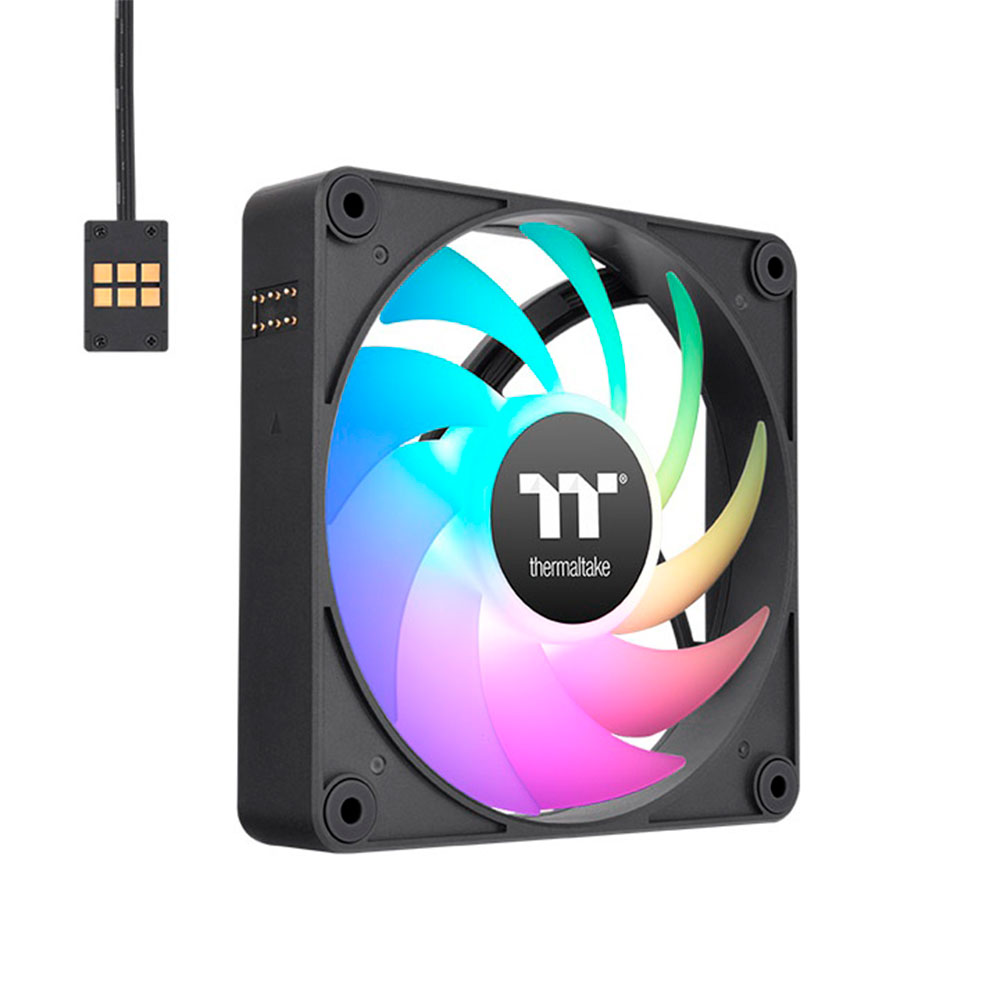 Cooler Fan Ct120 Ex Argb (pack X3) Black Thermaltake