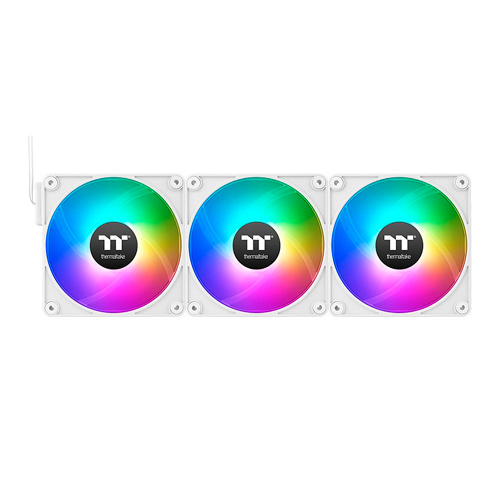 Cooler Fan Ct120 Ex Argb (pack X3) Snow Thermaltake