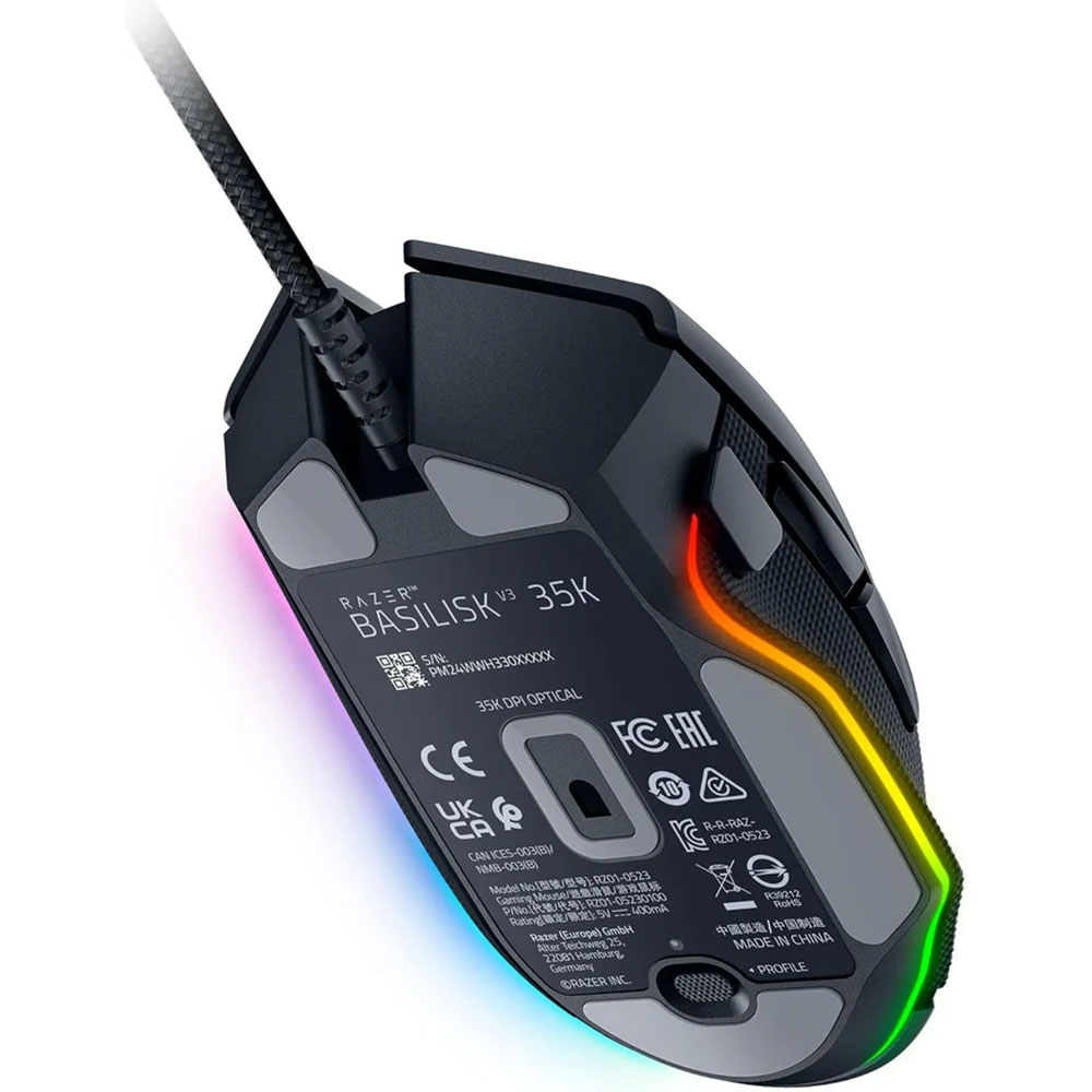 Mouse Razer Basilisk V3 35k Ergonomic Rgb
