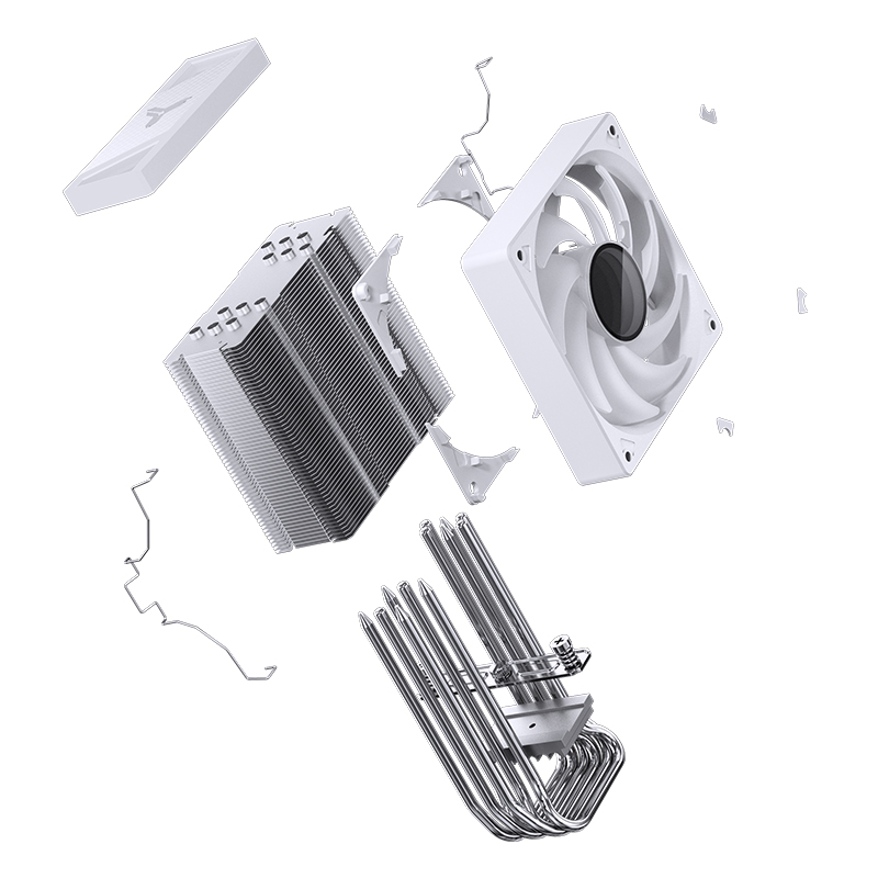 Cooler Cpu Cr-1000 V2 Pro Argb White Jonsbo